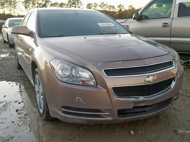 1G1ZH57B08F271730 - 2008 CHEVROLET MALIBU 1LT TAN photo 1