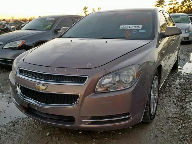1G1ZH57B08F271730 - 2008 CHEVROLET MALIBU 1LT TAN photo 2