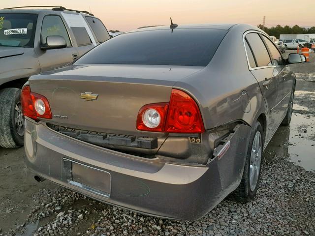 1G1ZH57B08F271730 - 2008 CHEVROLET MALIBU 1LT TAN photo 4