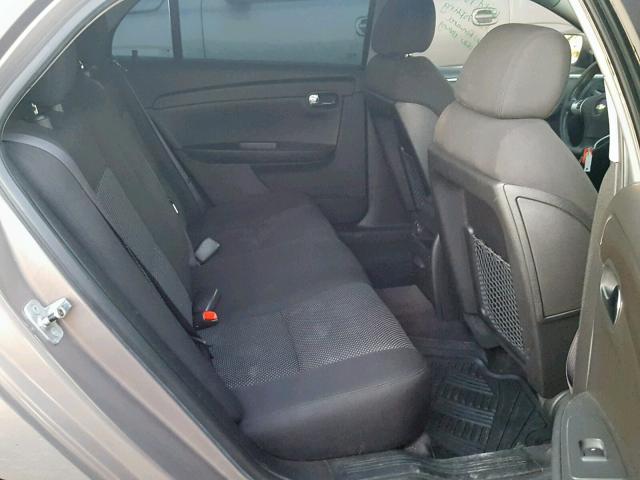 1G1ZH57B08F271730 - 2008 CHEVROLET MALIBU 1LT TAN photo 6