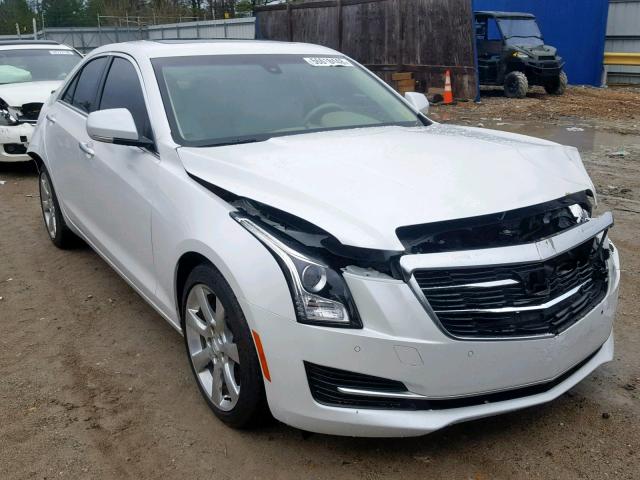 1G6AB5RAXF0138146 - 2015 CADILLAC ATS LUXURY WHITE photo 1