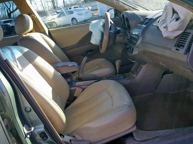 1N4AL11D82C718390 - 2002 NISSAN ALTIMA BAS GREEN photo 5