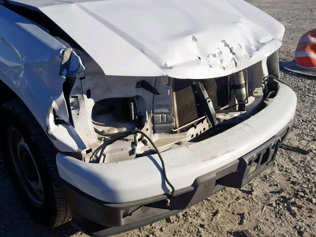 1GCCSBF93B8133848 - 2011 CHEVROLET COLORADO WHITE photo 9