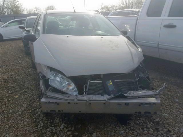 1FAHP34N37W350709 - 2007 FORD FOCUS ZX4 TAN photo 9