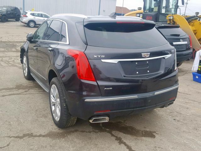 1GYKNDRS2JZ202626 - 2018 CADILLAC XT5 LUXURY BLACK photo 3