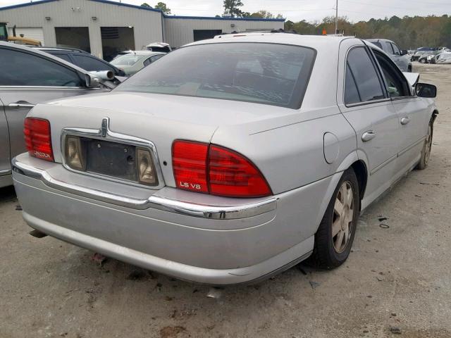 1LNHM87A12Y638939 - 2002 LINCOLN LS SILVER photo 4