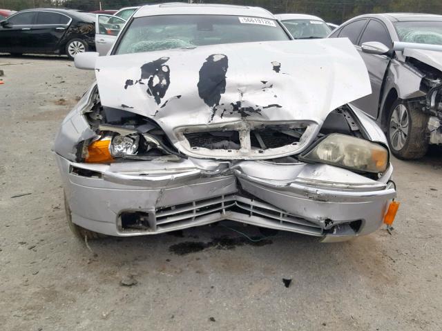 1LNHM87A12Y638939 - 2002 LINCOLN LS SILVER photo 9
