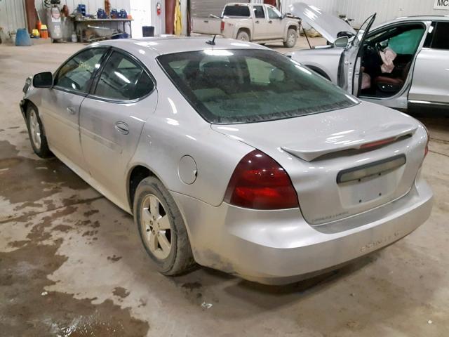 2G2WP582971163998 - 2007 PONTIAC GRAND PRIX SILVER photo 3
