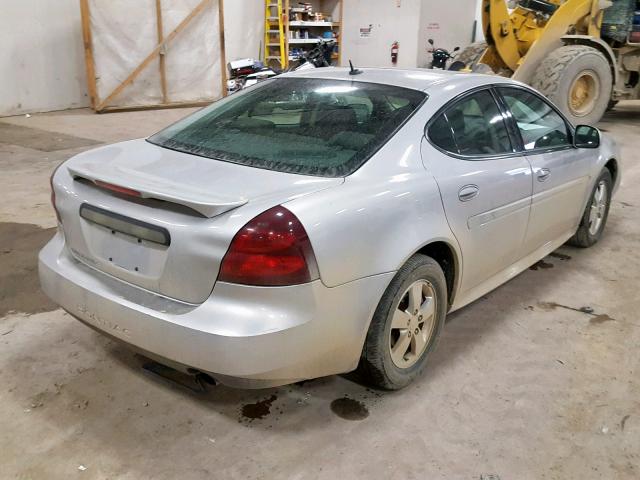 2G2WP582971163998 - 2007 PONTIAC GRAND PRIX SILVER photo 4