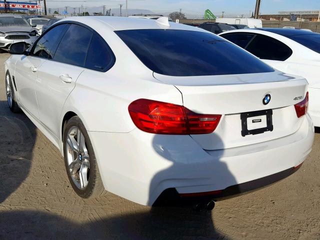 WBA4A5C56FGK16161 - 2015 BMW 428 I WHITE photo 3
