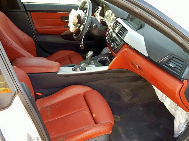 WBA4A5C56FGK16161 - 2015 BMW 428 I WHITE photo 5