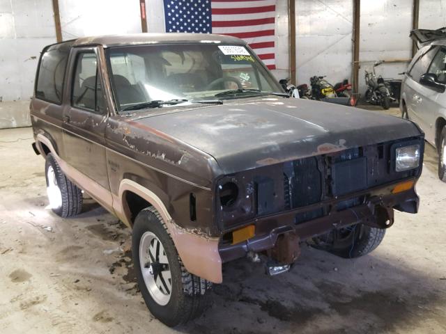 1FMCU14T6HUA52907 - 1987 FORD BRONCO II BROWN photo 1