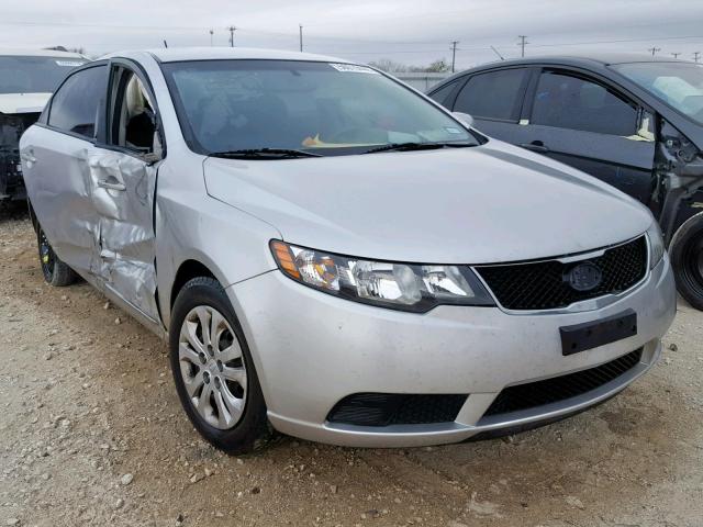 KNAFU4A20A5046998 - 2010 KIA FORTE EX GRAY photo 1