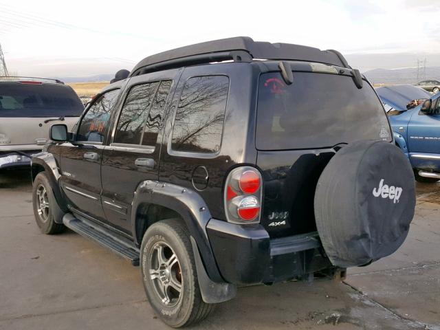 1J4GL38K53W551288 - 2003 JEEP LIBERTY RE BLACK photo 3