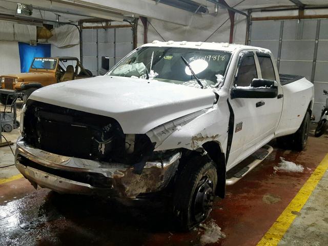 3D73Y4CL5BG588212 - 2011 DODGE RAM 3500 WHITE photo 2