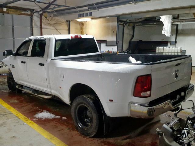 3D73Y4CL5BG588212 - 2011 DODGE RAM 3500 WHITE photo 3