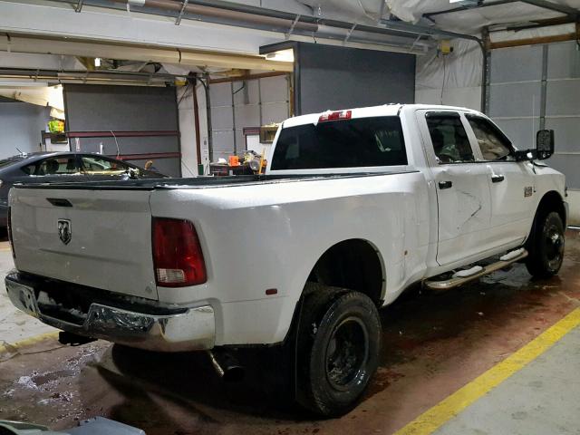 3D73Y4CL5BG588212 - 2011 DODGE RAM 3500 WHITE photo 4