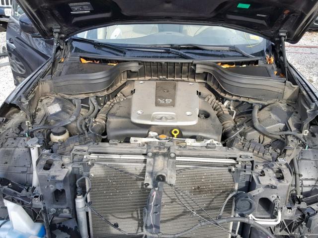 JNKAJ09F08M360171 - 2008 INFINITI EX35 BASE BROWN photo 7