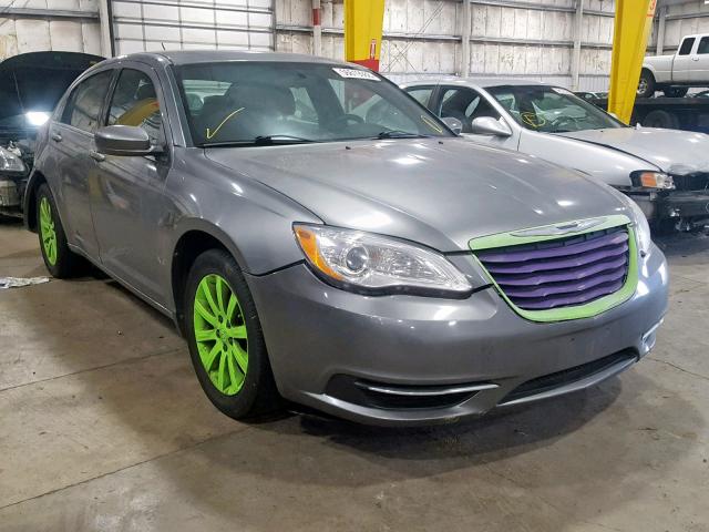 1C3CCBBB5CN113534 - 2012 CHRYSLER 200 TOURIN GRAY photo 1