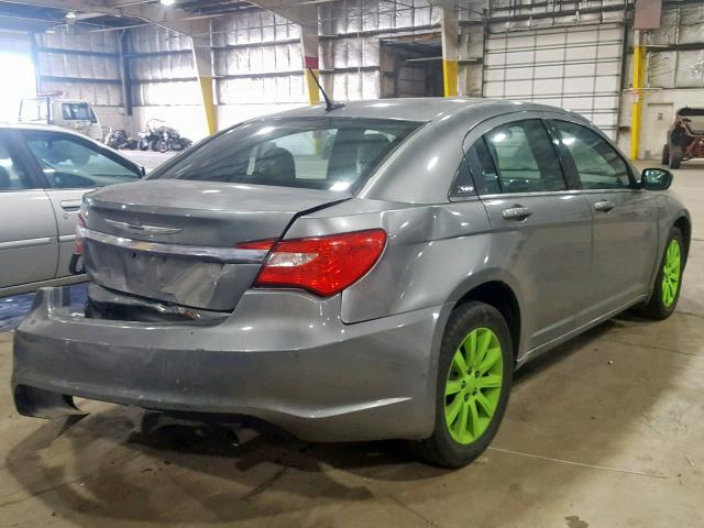 1C3CCBBB5CN113534 - 2012 CHRYSLER 200 TOURIN GRAY photo 4