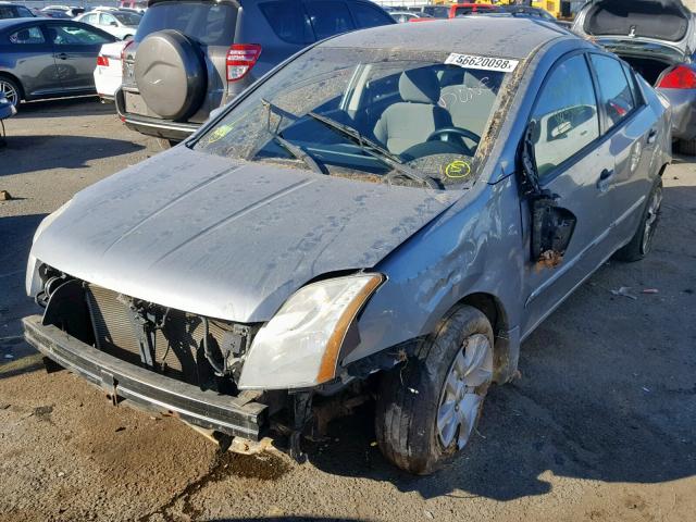 3N1AB6AP5AL606978 - 2010 NISSAN SENTRA 2.0 GRAY photo 2