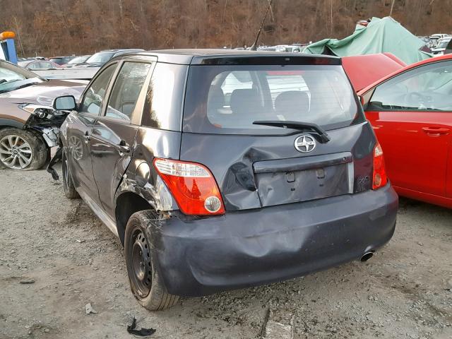 JTKKT624665015254 - 2006 TOYOTA SCION XA BLACK photo 3