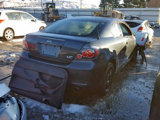 JTKDE3B75A0309682 - 2010 TOYOTA SCION TC GRAY photo 4