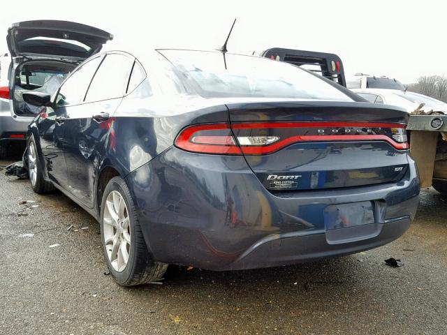 1C3CDFBA4DD268627 - 2013 DODGE DART SXT GRAY photo 3