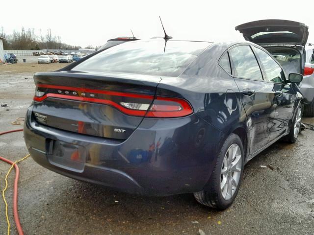 1C3CDFBA4DD268627 - 2013 DODGE DART SXT GRAY photo 4