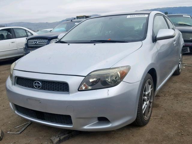 JTKDE177770194797 - 2007 TOYOTA SCION TC ნაცრისფერი ფოტო 2