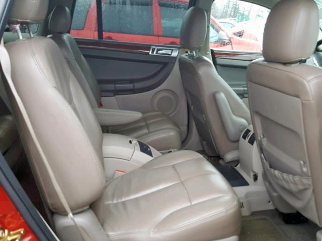 2A4GM68446R675789 - 2006 CHRYSLER PACIFICA T RED photo 6