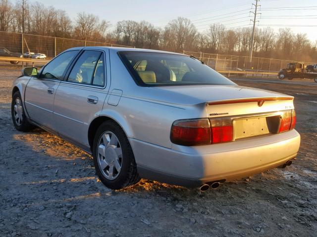 1G6KS54Y9YU354400 - 2000 CADILLAC SEVILLE SL GRAY photo 3