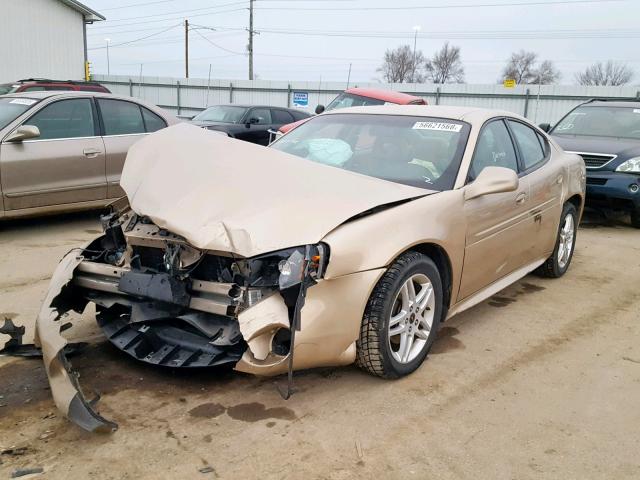 2G2WR524951336548 - 2005 PONTIAC GRAND PRIX თაფლისფერი ფოტო 2