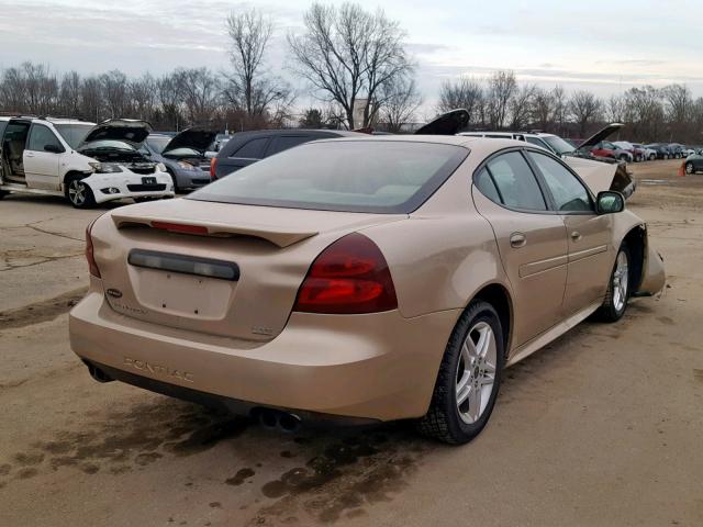 2G2WR524951336548 - 2005 PONTIAC GRAND PRIX თაფლისფერი ფოტო 4