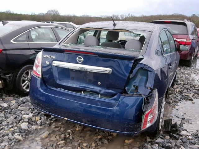 3N1AB6AP0CL785143 - 2012 NISSAN SENTRA 2.0 BLUE photo 9