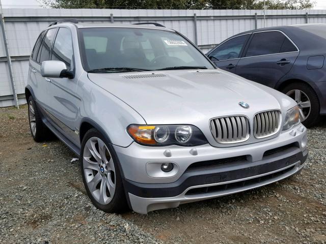 5UXFA93575LE82797 - 2005 BMW X5 4.8IS SILVER photo 1