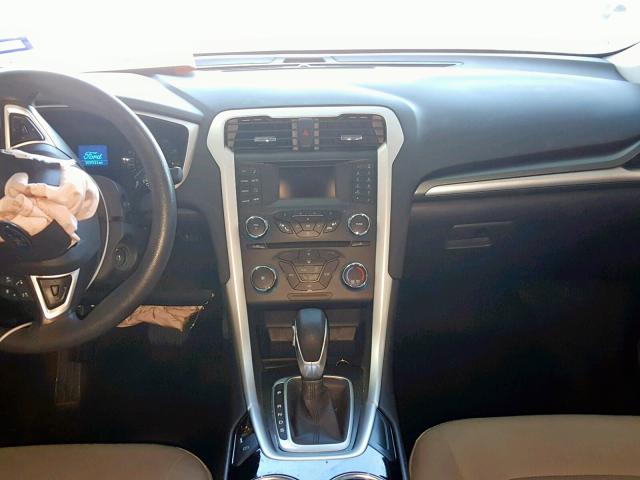 3FA6P0G75ER367630 - 2014 FORD FUSION S SILVER photo 9