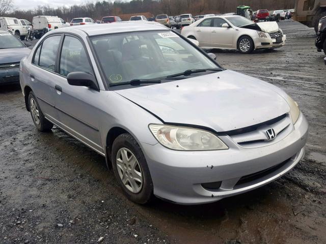 2HGES16394H642078 - 2004 HONDA CIVIC DX V SILVER photo 1