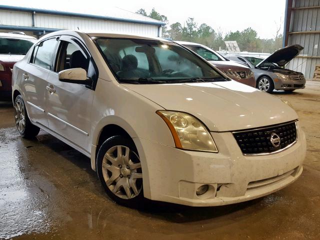 3N1AB61E88L607079 - 2008 NISSAN SENTRA 2.0 WHITE photo 1