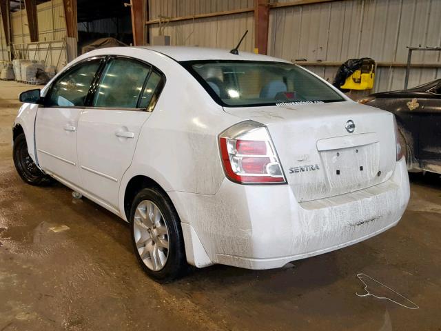 3N1AB61E88L607079 - 2008 NISSAN SENTRA 2.0 WHITE photo 3