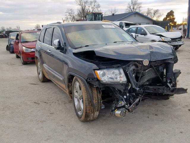 1J4RR6GT7BC569696 - 2011 JEEP GRAND CHER GRAY photo 1