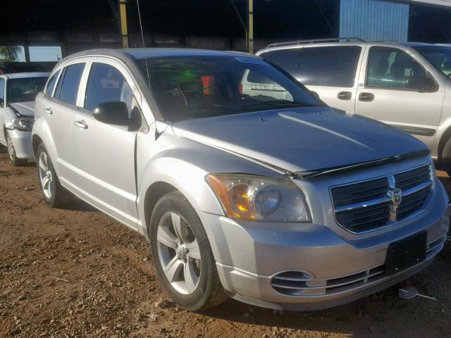 1B3CB4HA9AD570893 - 2010 DODGE CALIBER SX SILVER photo 1