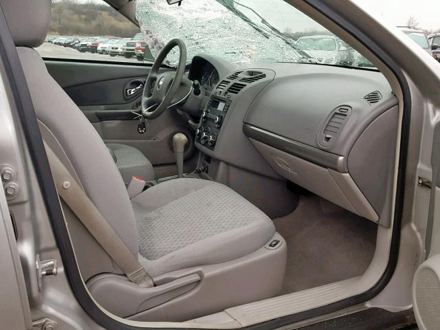 1G1ZS58F48F125012 - 2008 CHEVROLET MALIBU LS 银色 照片 5