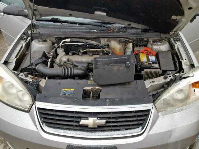 1G1ZS58F48F125012 - 2008 CHEVROLET MALIBU LS 银色 照片 7