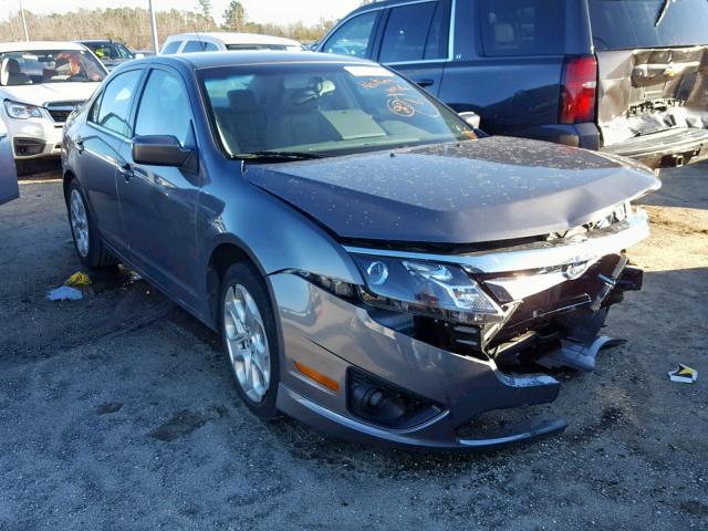 3FAHP0HA6AR106018 - 2010 FORD FUSION S GRAY photo 1