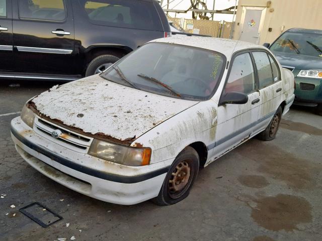 JT2EL43T1R0394530 - 1994 TOYOTA TERCEL DX WHITE photo 2