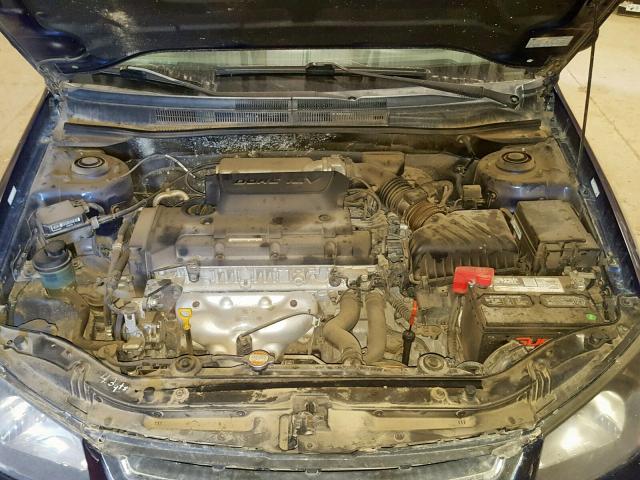 KNAFE221995586336 - 2009 KIA SPECTRA EX BLUE photo 7