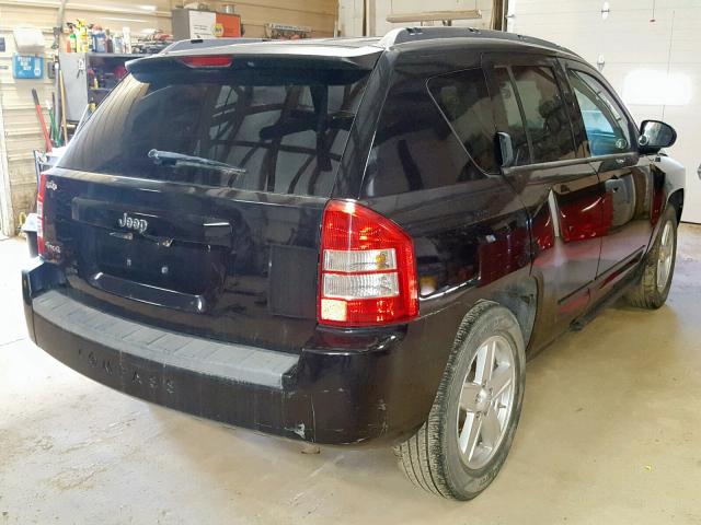 1J8FF47W28D749406 - 2008 JEEP COMPASS SP 黑色 照片 4
