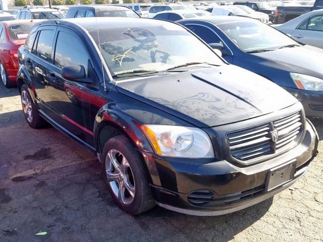 1B3HB28B38D739156 - 2008 DODGE CALIBER BLACK photo 1