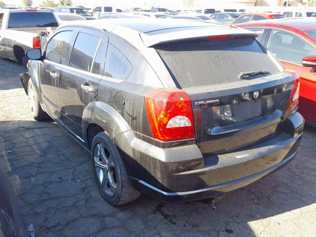 1B3HB28B38D739156 - 2008 DODGE CALIBER BLACK photo 3